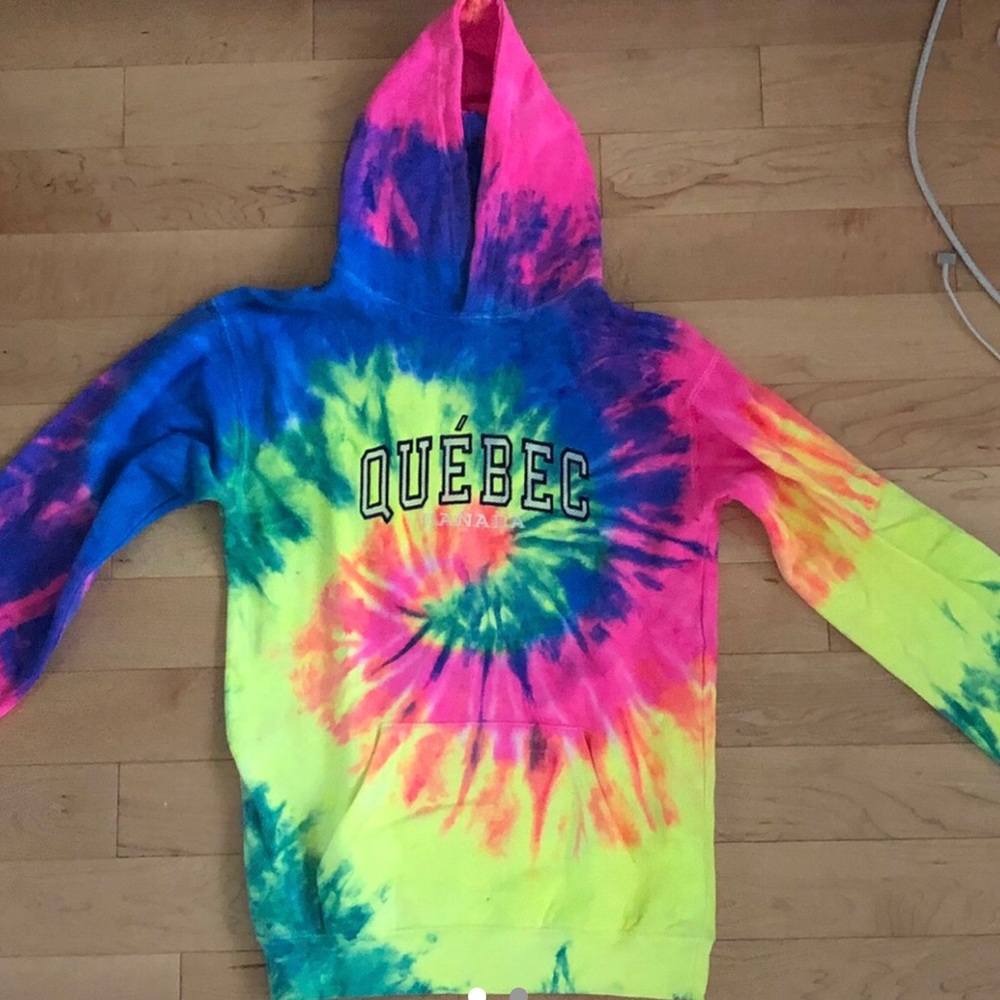 - Quebec Tie Dye Sweater